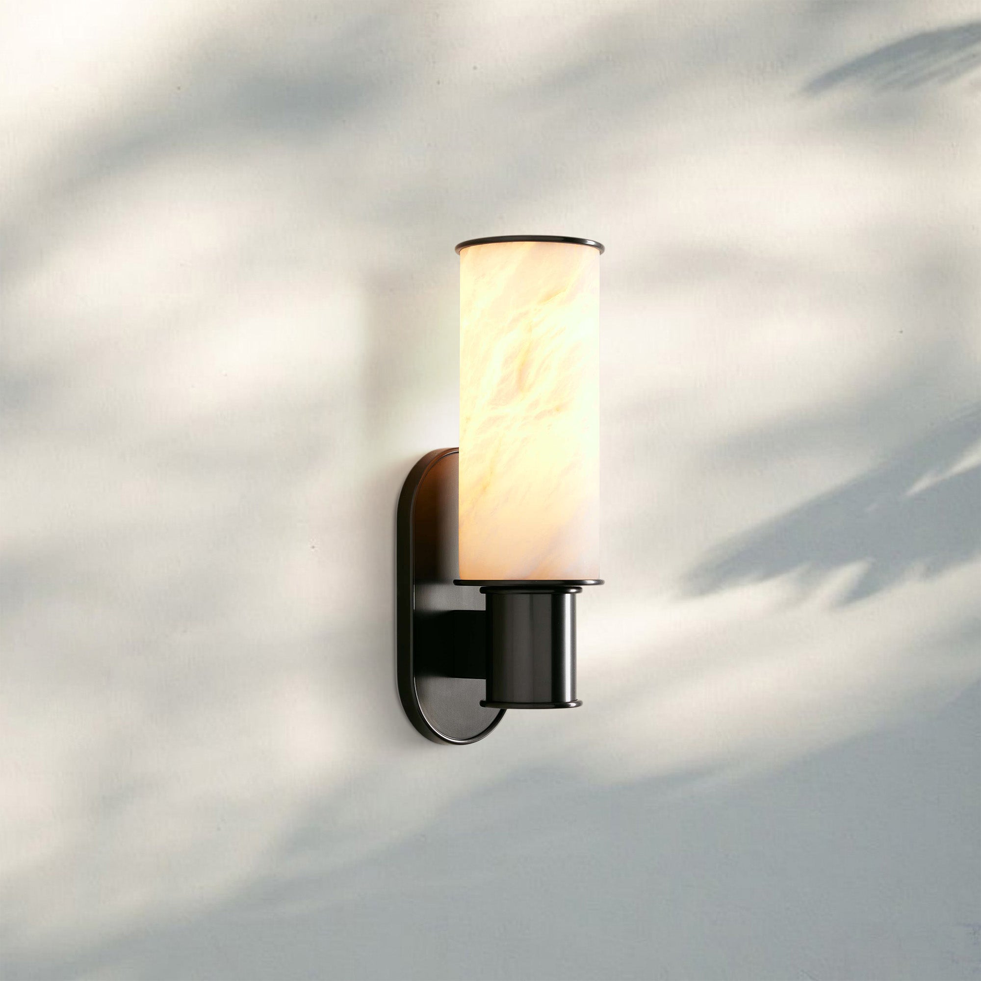 Harline Alabaster Wall Sconce-Wall Sconce-Briglighting