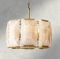 Harlow Calcite Round Chandelier 19", 31", 43", 60"-chandelier-Briglighting