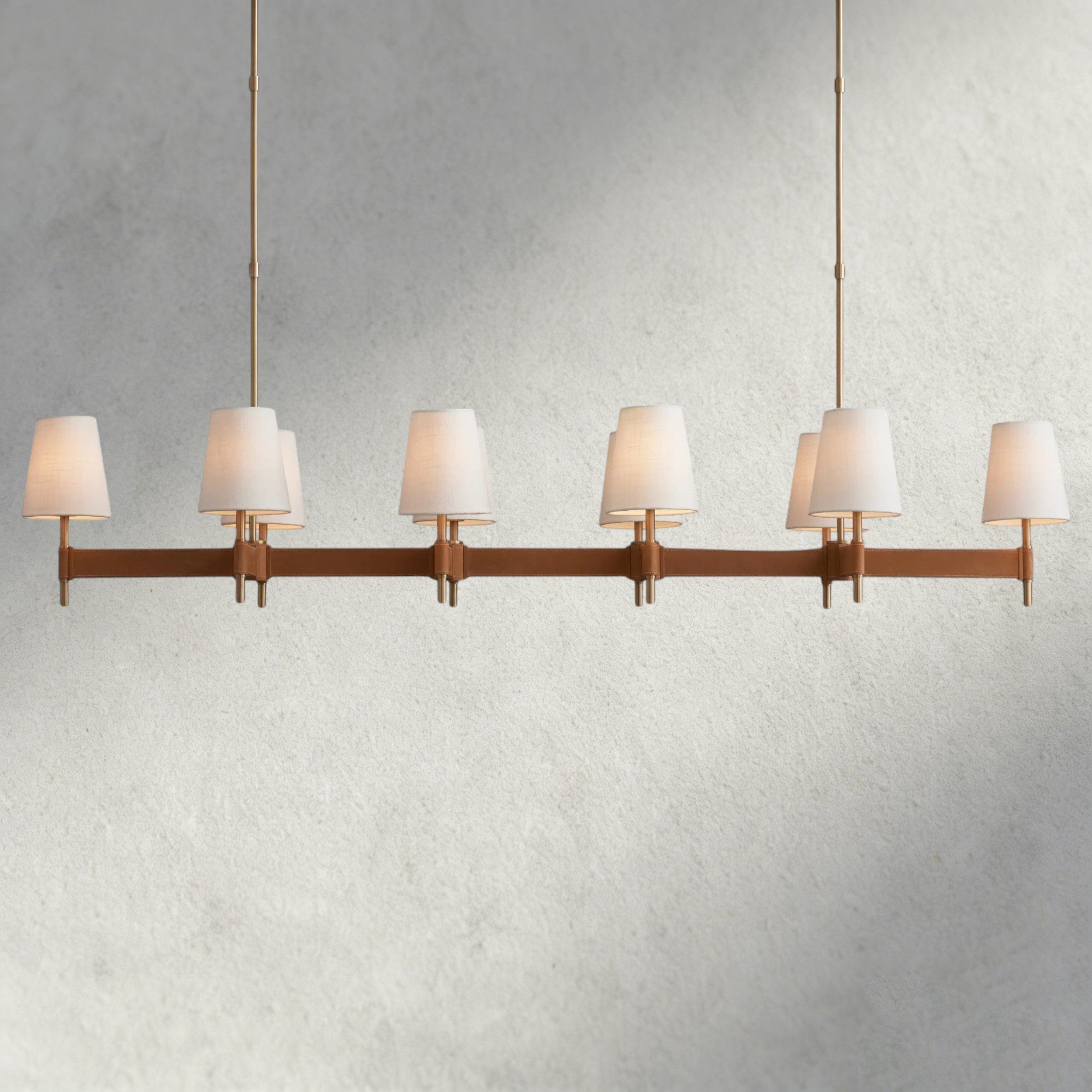 10 Light Hastings Linear Chandelier