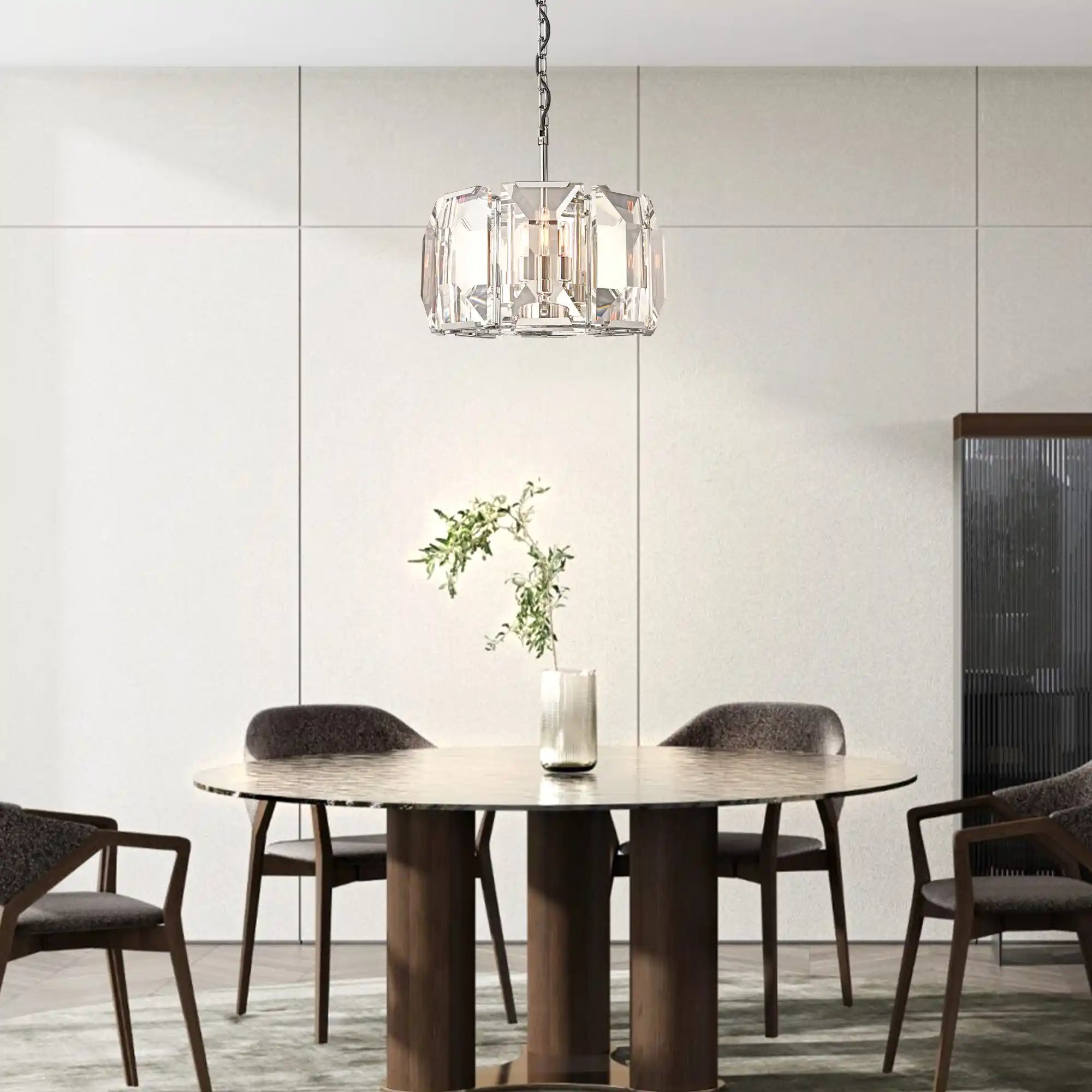 Harlow Crystal Round Chandelier 19", 31", 43", 60"