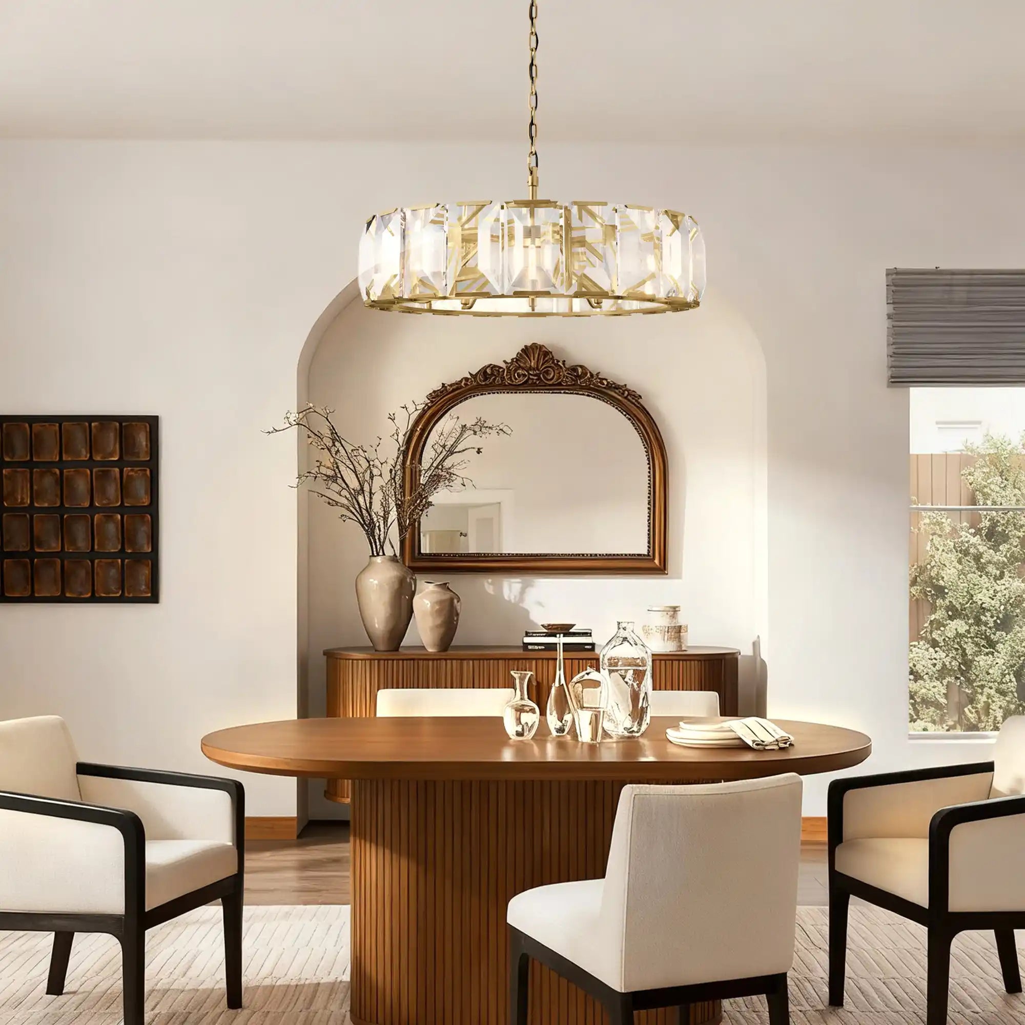 Harlow Crystal Round Chandelier 19", 31", 43", 60"