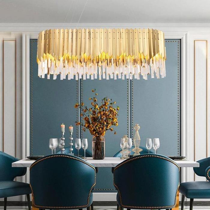 Premium April Crystal Dining Room Chandelier-Chandelier-Briglighting