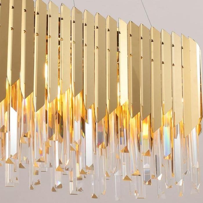 Premium April Crystal Dining Room Chandelier-Chandelier-Briglighting
