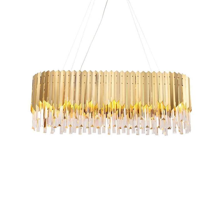 Premium April Crystal Dining Room Chandelier-Chandelier-Briglighting