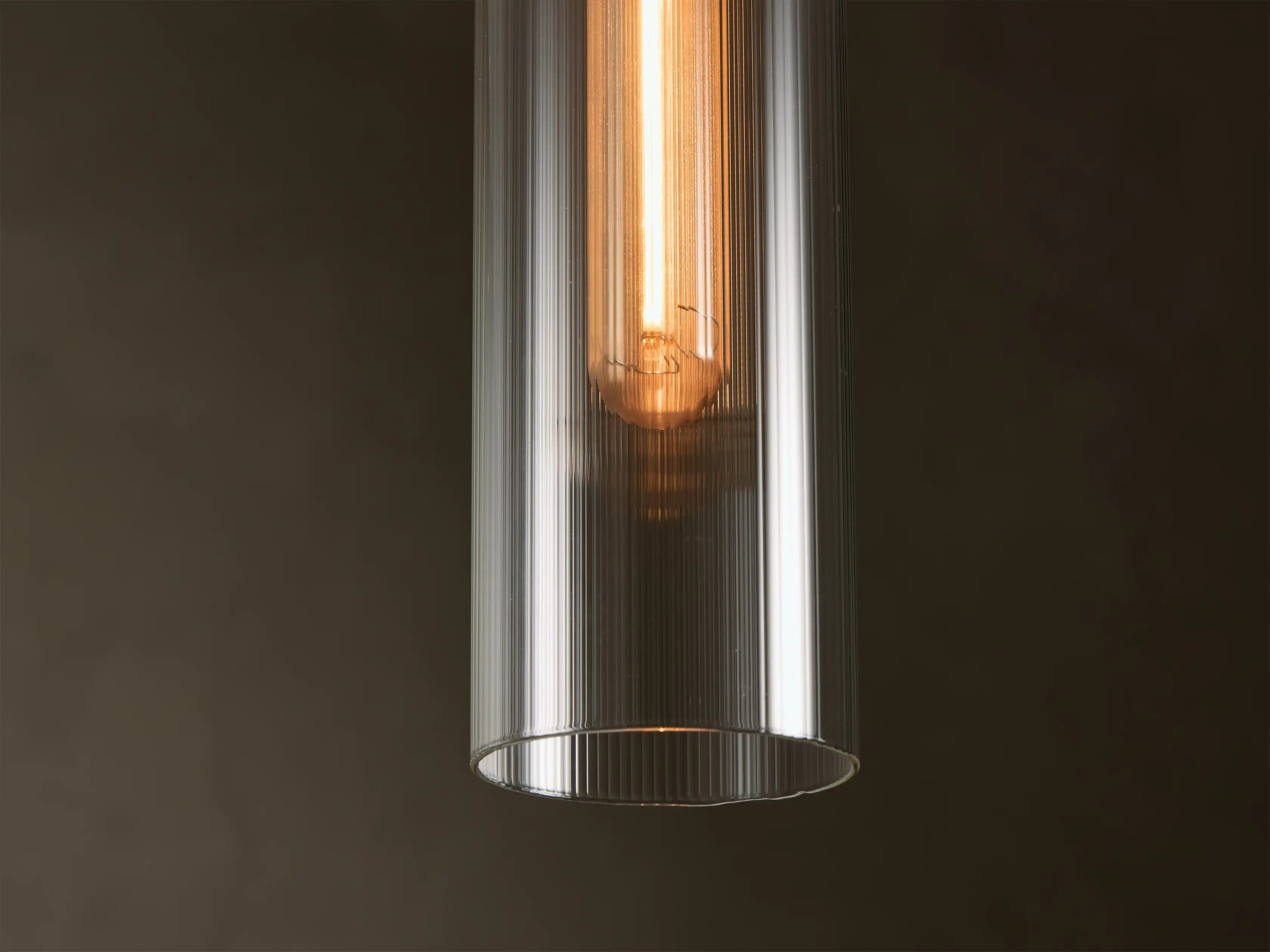 Colleena Fluted Glass Pendant