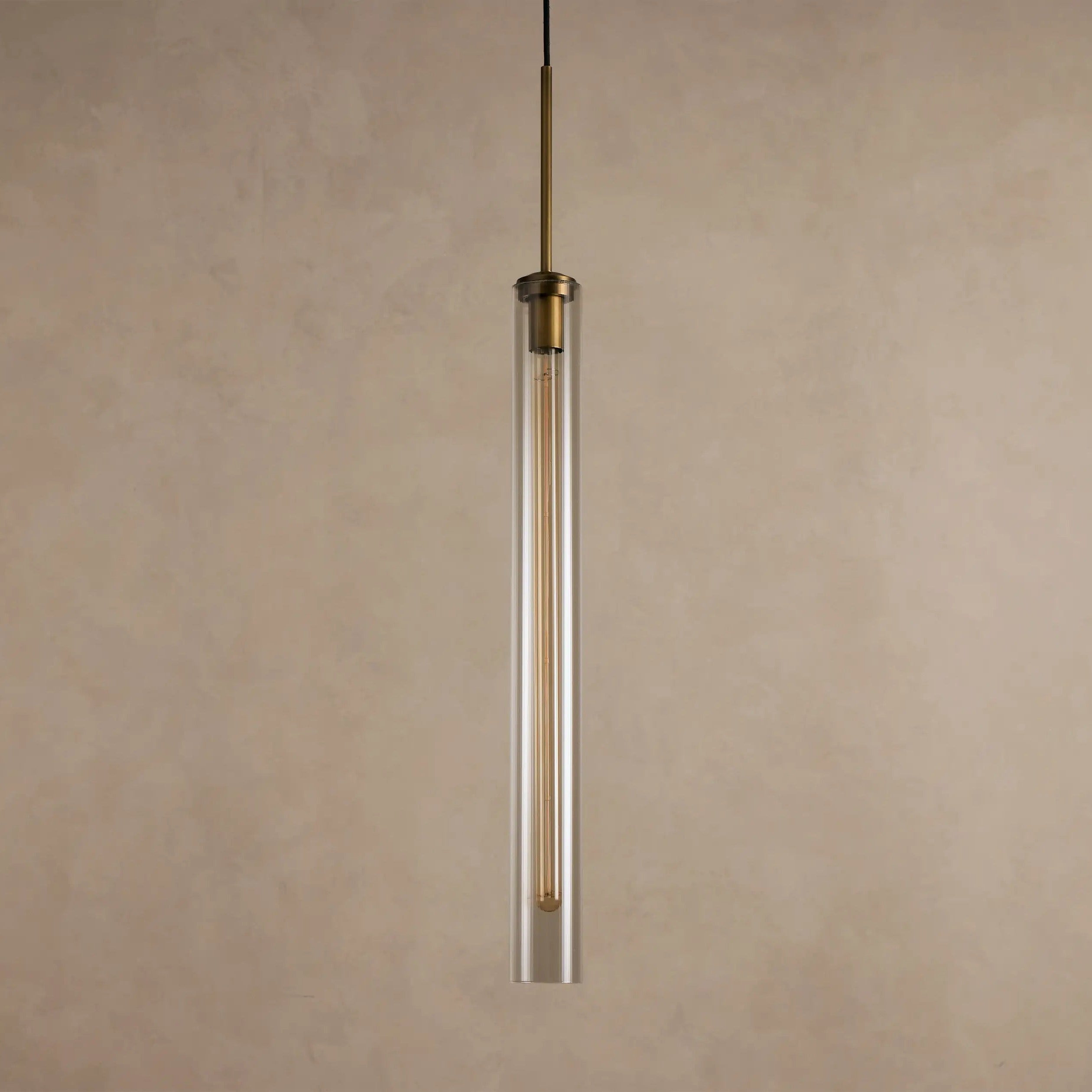 Colleena Fluted Glass Pendant