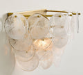 Riviera Glass Disc Sconce 13"-Briglighting