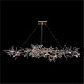 Kotta Fourteen - Light Cut - Crystal Oblong Chandelier - Briglighting
