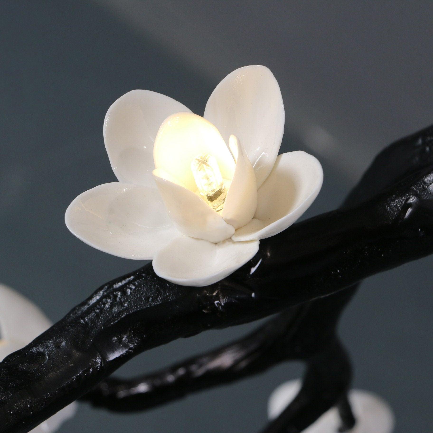Large Long Branch Flower Chandelier-Briglighting