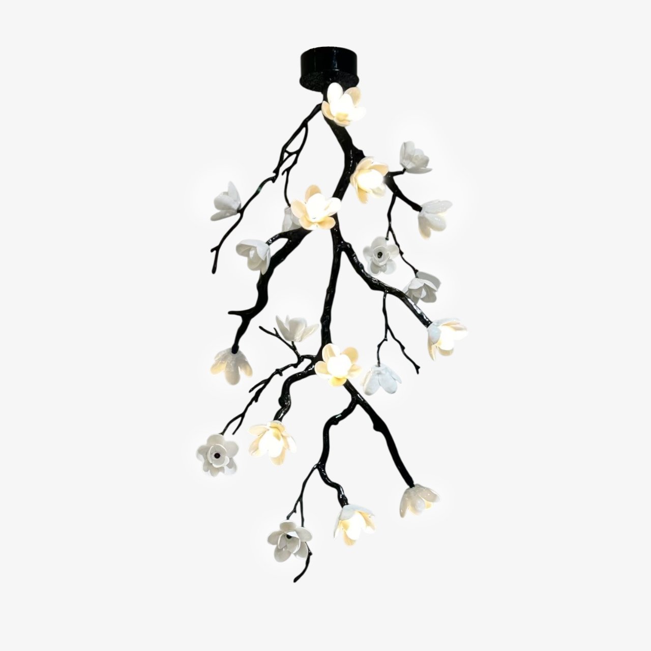 Large Long Branch Flower Chandelier-Briglighting