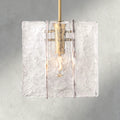 Lattice Clear Glass Pendant-Pendant Light-Briglighting