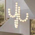 Lexi Modern Acrylic Orb Chandelier - Cool white 6000KBriglighting