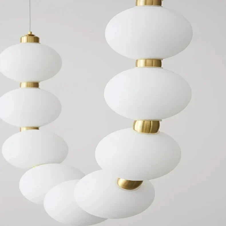 Lexi Modern Acrylic Orb Chandelier - Warm white 3000KBriglighting