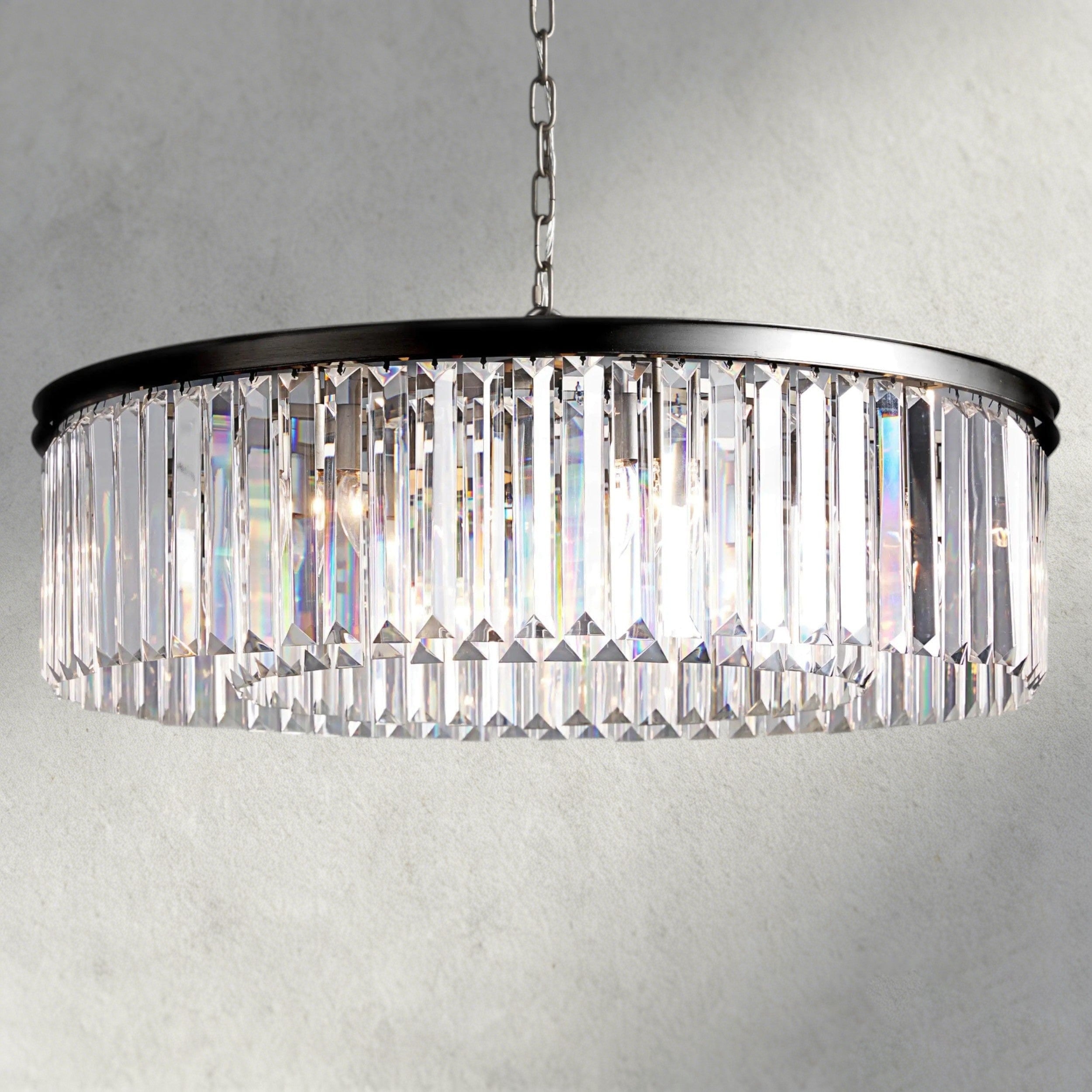 Bronze Leyland Round Chandelier