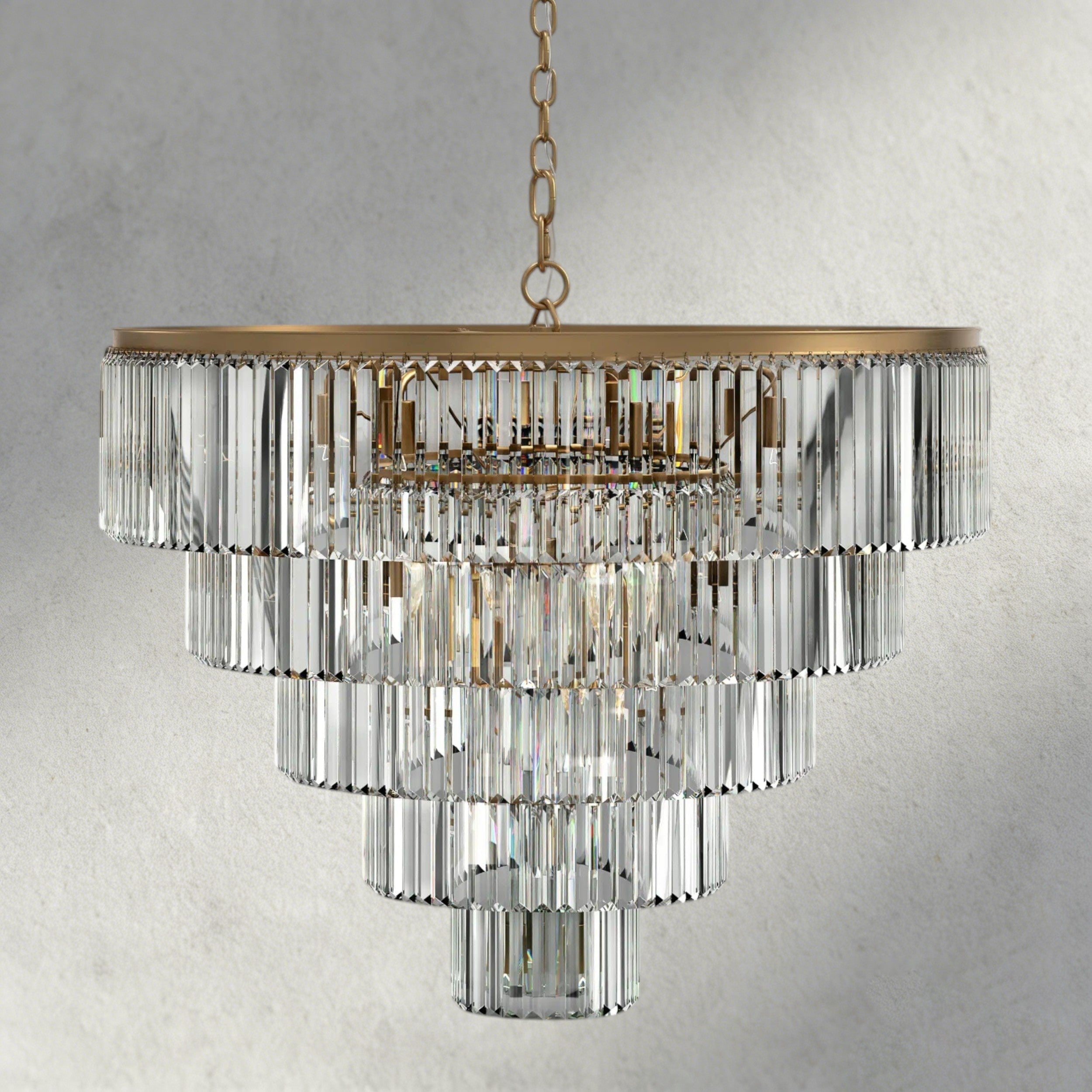 Leyland Tiered Round Chandelier