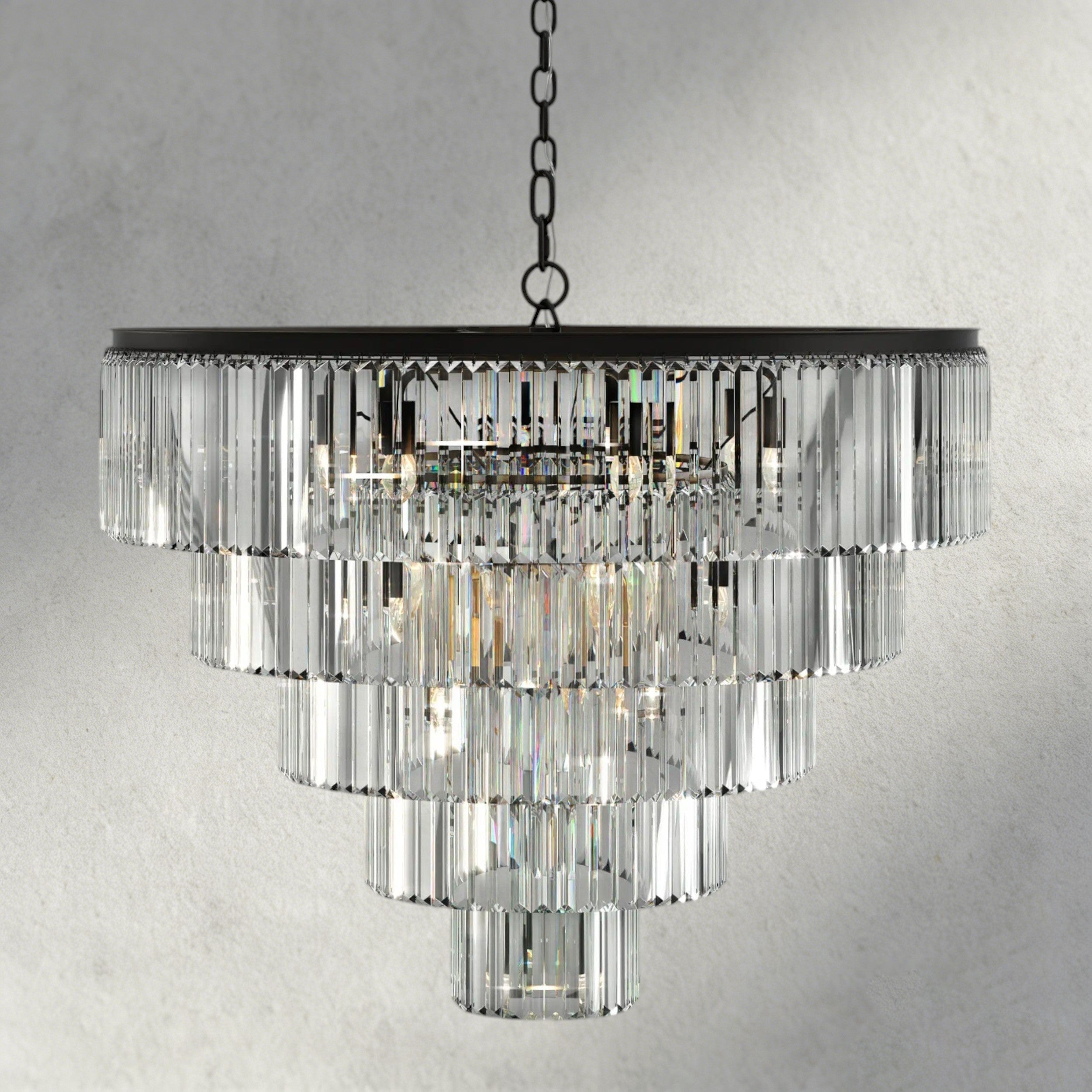 Leyland Tiered Round Chandelier