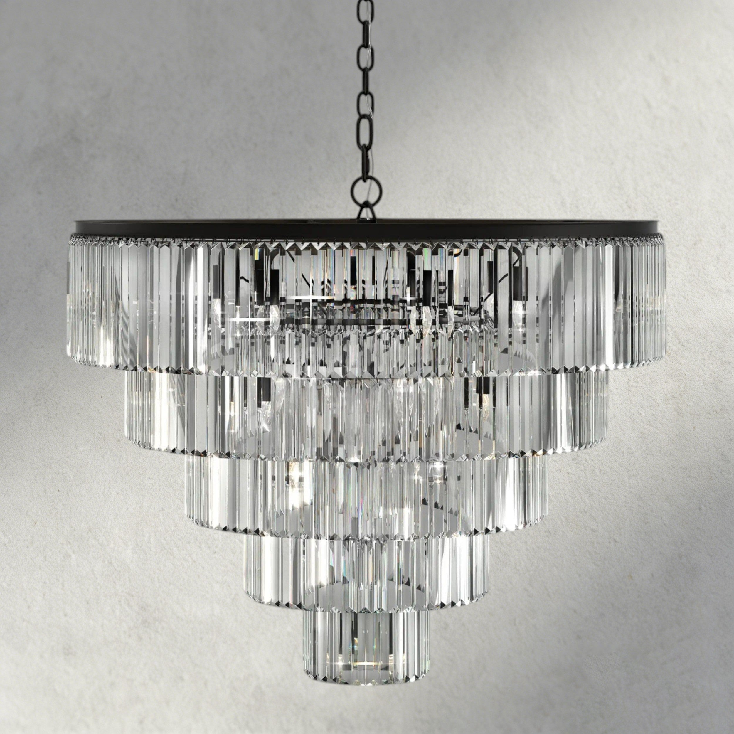 Leyland Tiered Round Chandelier
