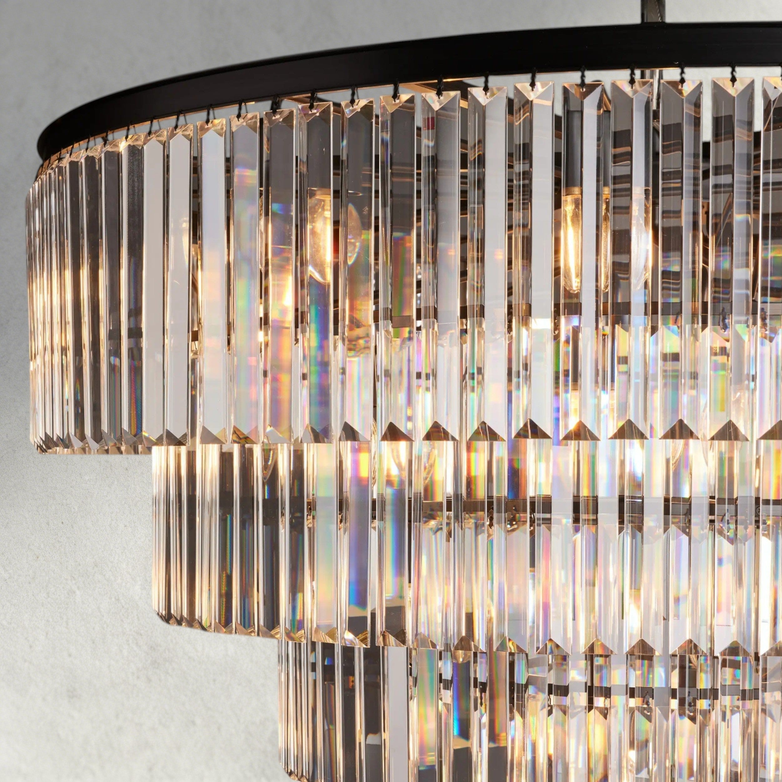 Leyland Tiered Round Chandelier