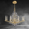 40.5'' H X 41'' W Lily Buds Candle Chandelier