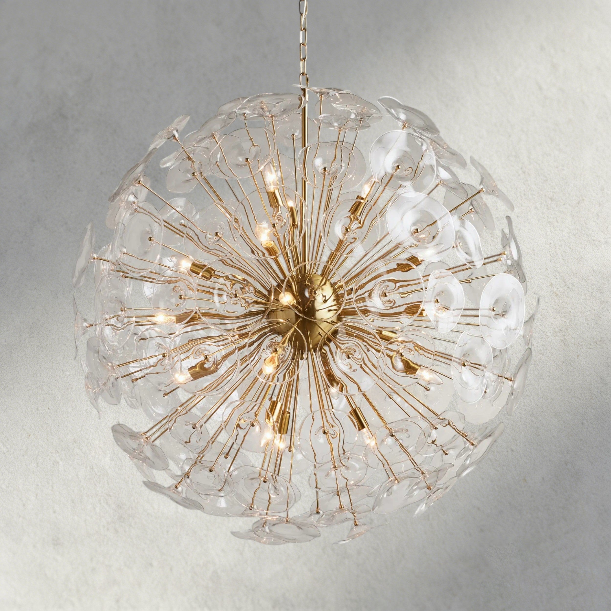 8 Light Lily Round Chandelier
