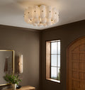 Lorna LED Double Tier Flush Mount 25"-Chandelier-Briglighting