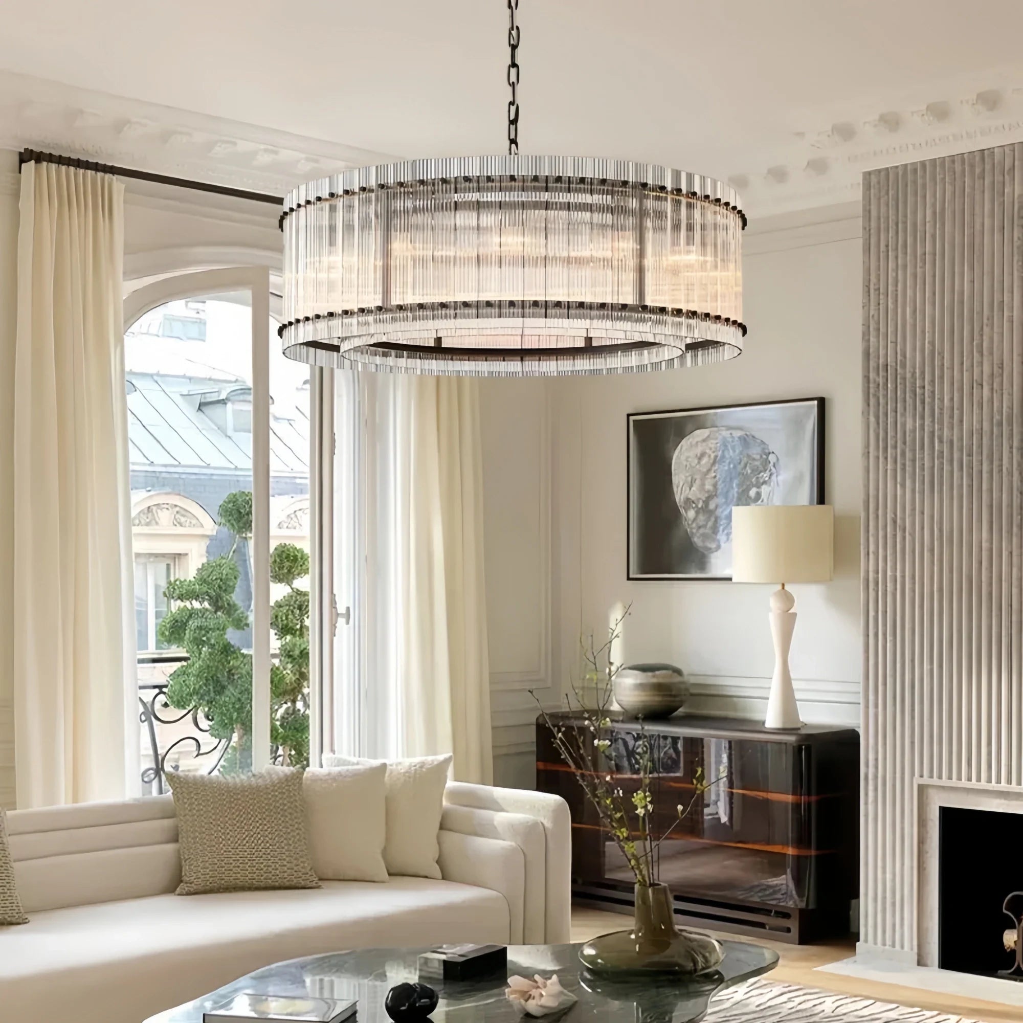 San Marco Round Chandelier 22", 37", 48", 60"