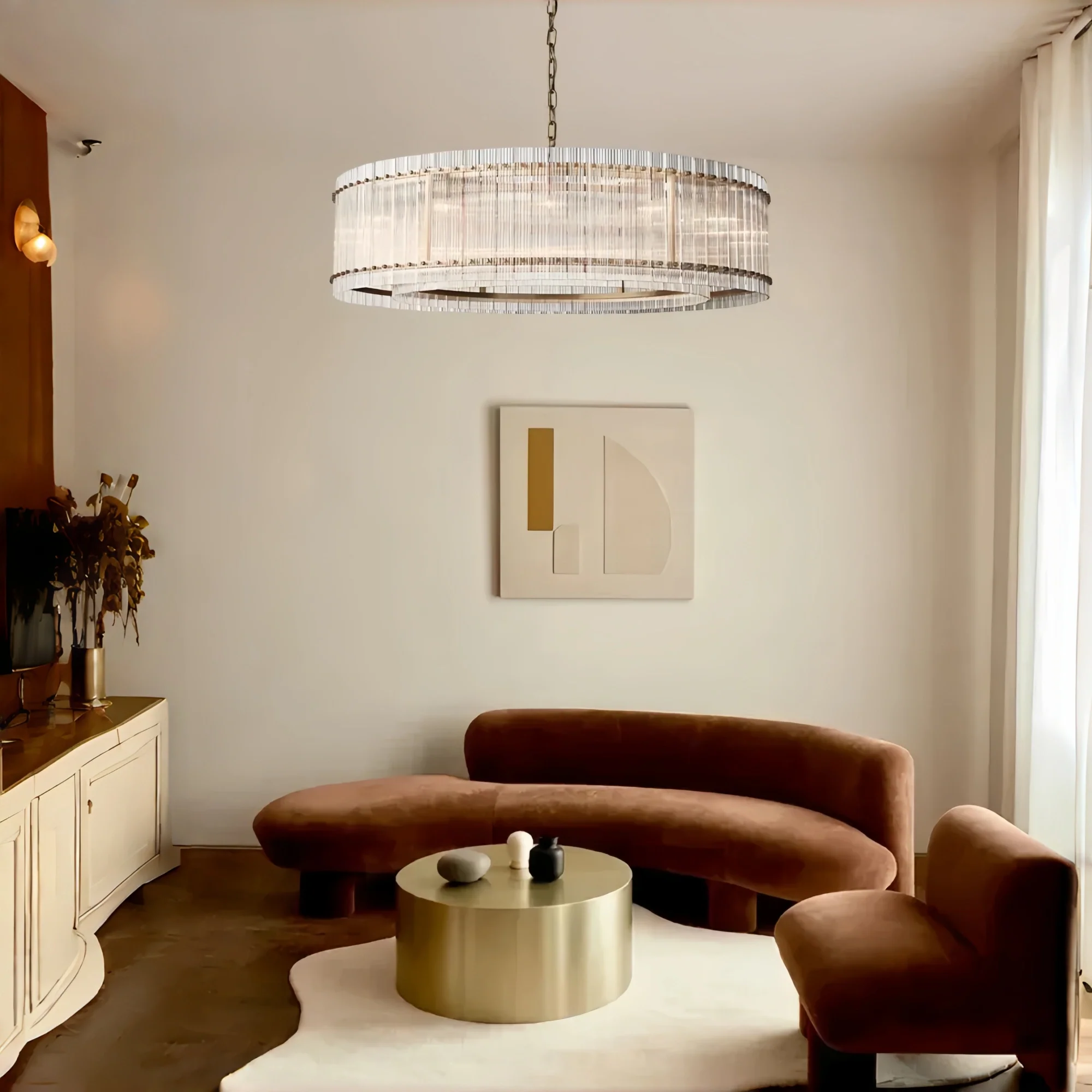 San Marco Round Chandelier 22", 37", 48", 60"