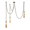 Luxury Alabaster Flint 3-Light LED Multi-Drop Pendant Light