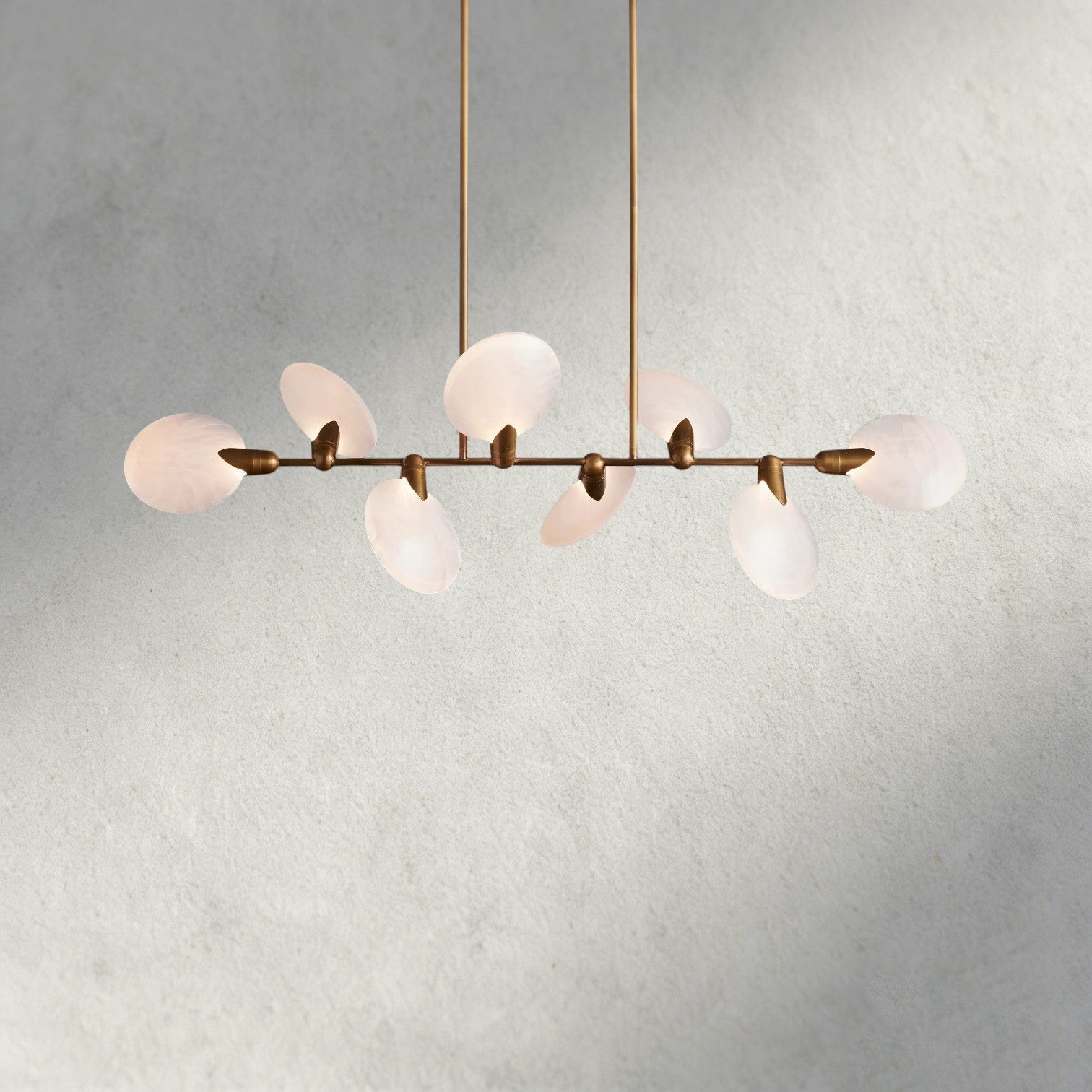 62" Lyla Linear Chandelier 62", 74"