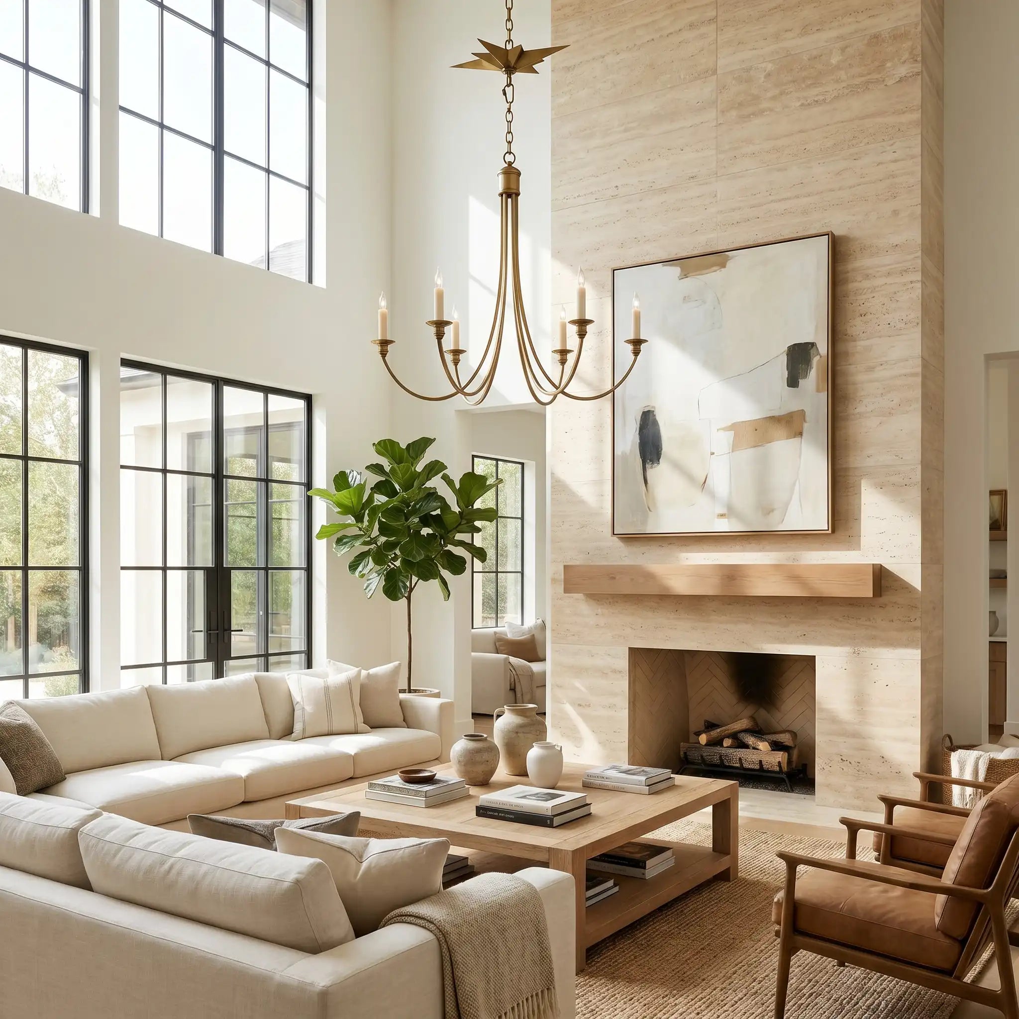 Traditional Candle Style Chandelier