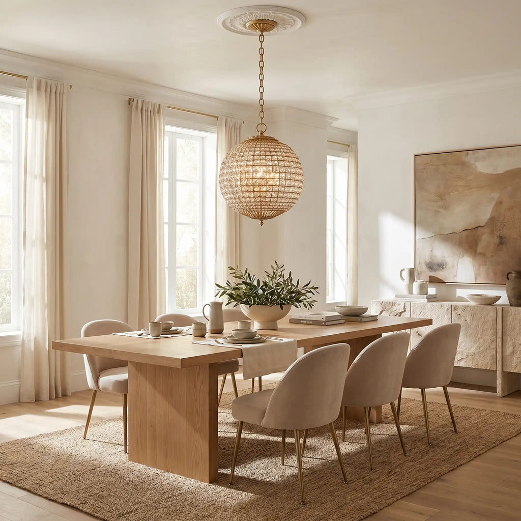 Modern Globe Chandelier