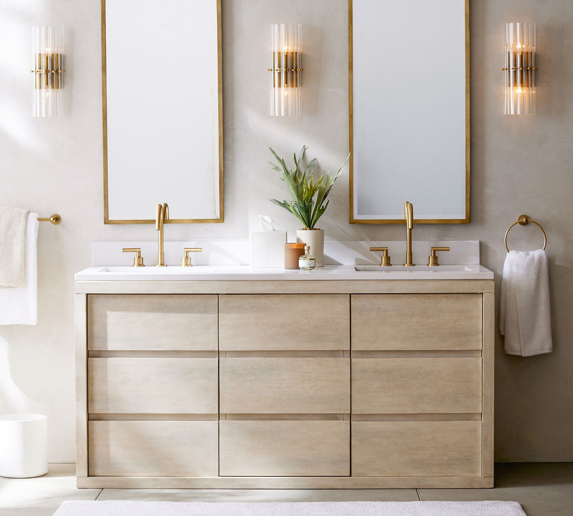 Mallory Crystal Wall Sconce-Wall Sconce-Briglighting