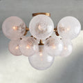 Brass Mandoza Flush Mount