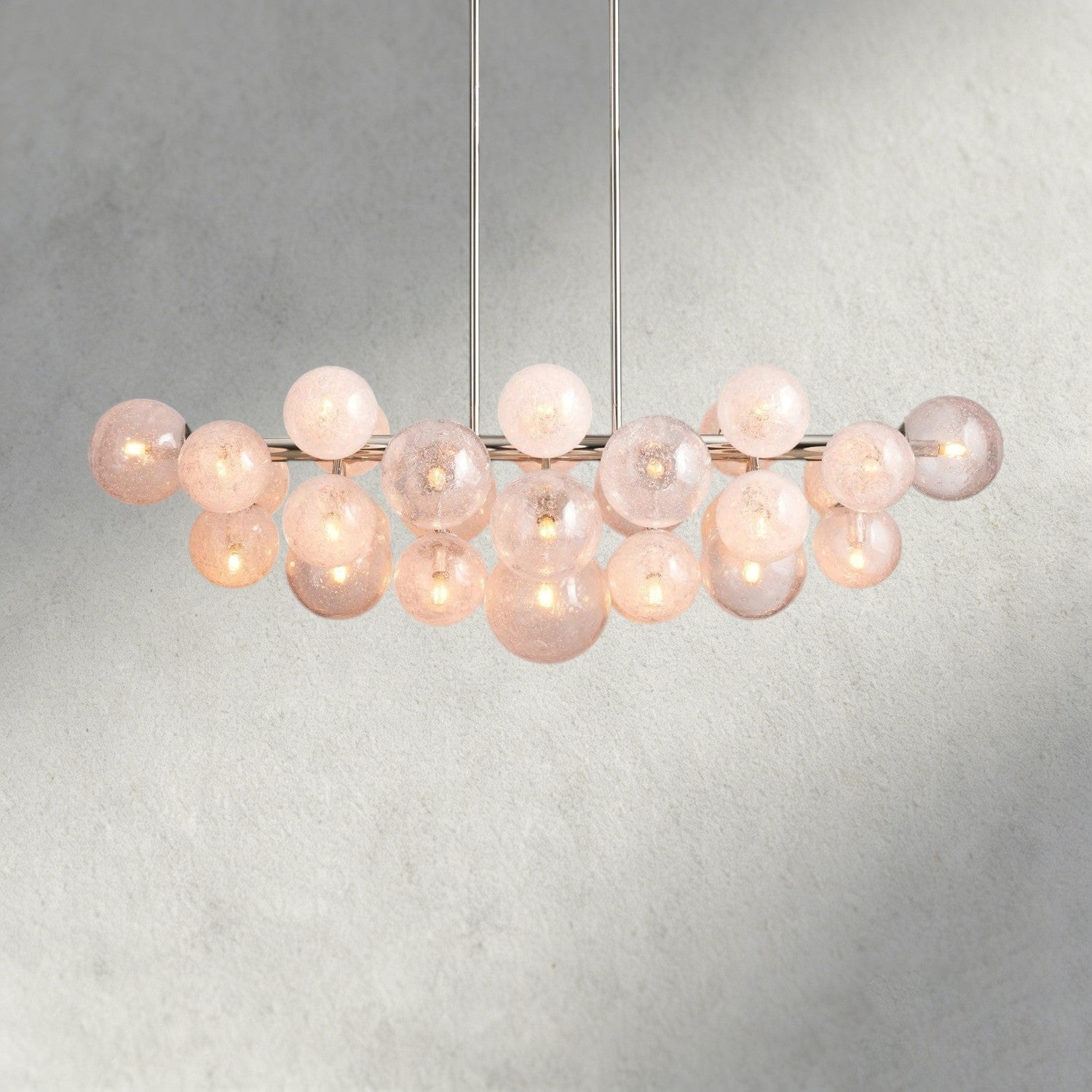 Nickle Mandoza Linear Chandelier