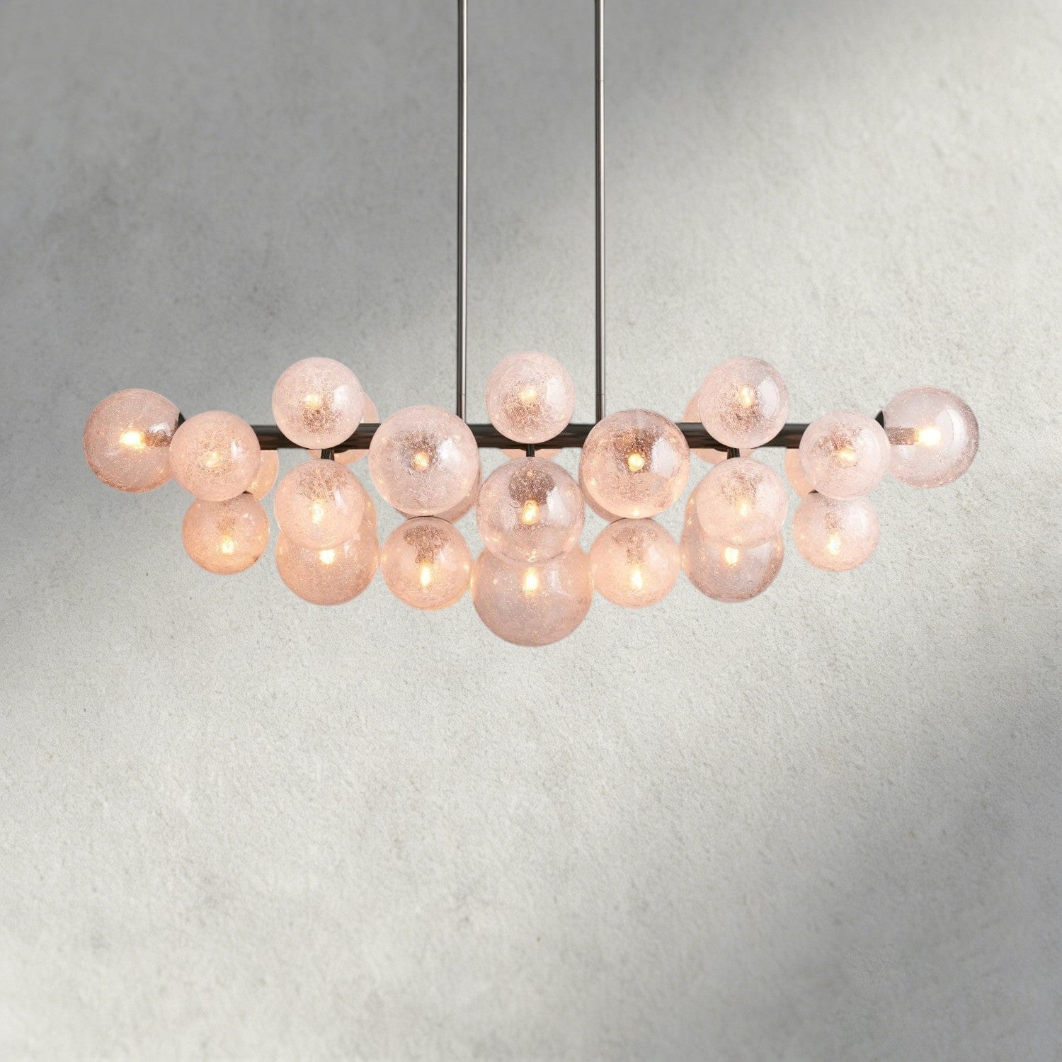 Bronze Mandoza Linear Chandelier