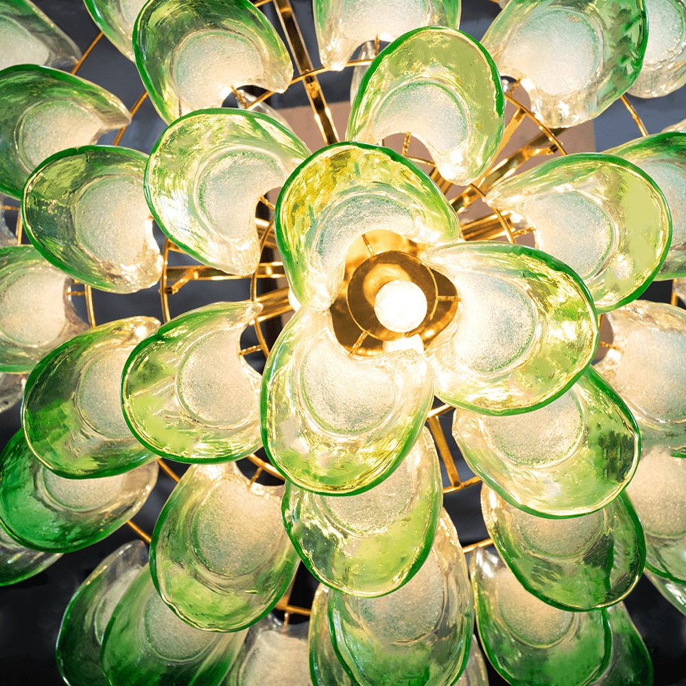 Marielle Mid Century Petal Chandelier - Briglighting