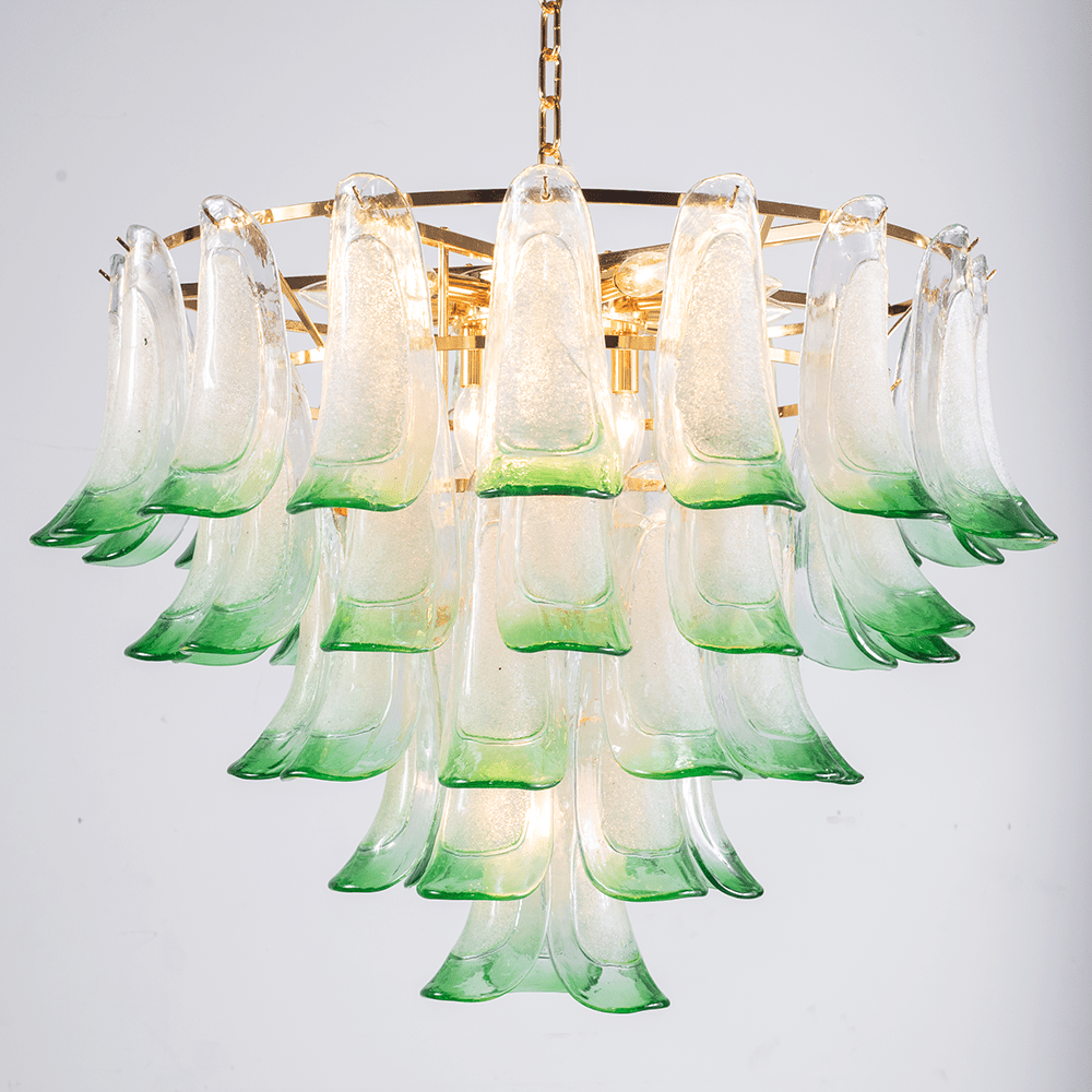 Marielle Mid Century Petal Chandelier - Briglighting