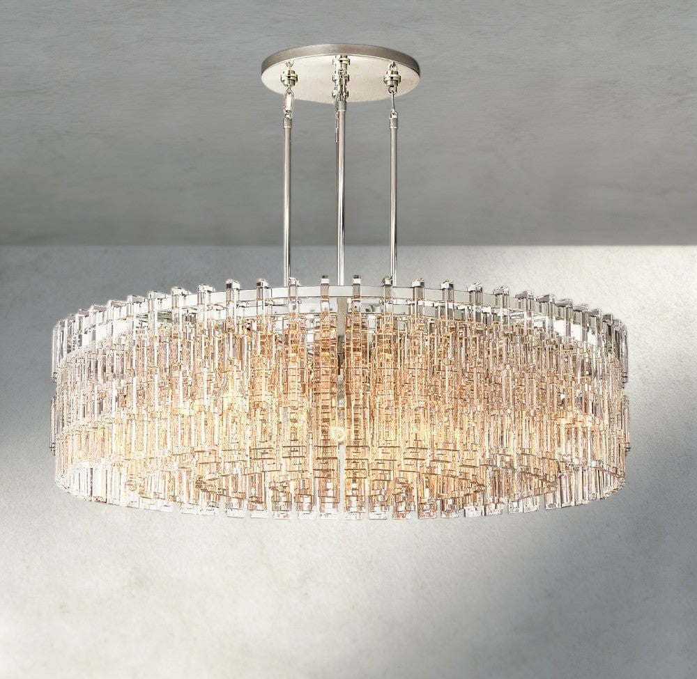 Marignan Round Chandelier 36", 48", 60"-chandelier-Briglighting
