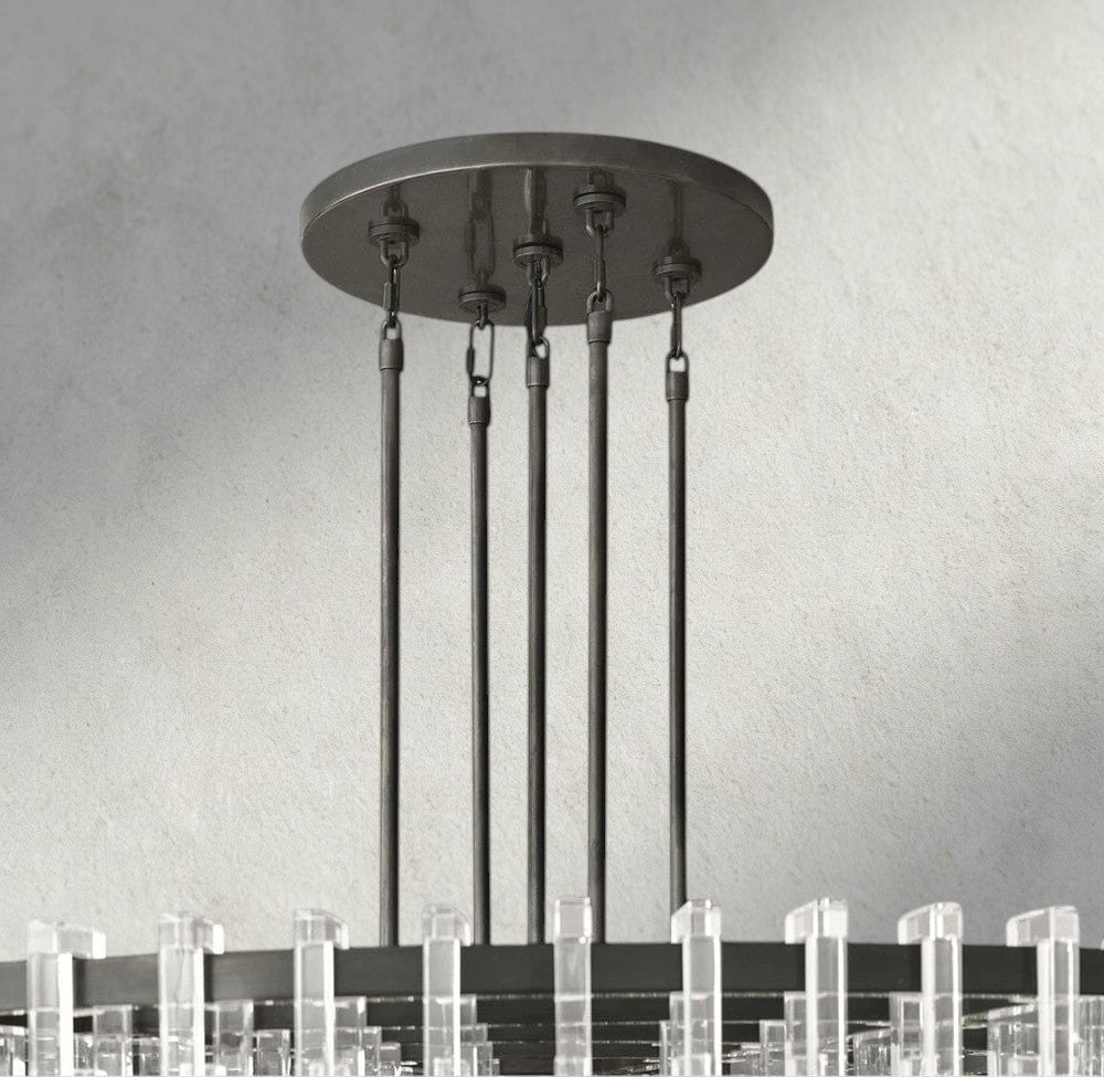 Marignan Round Chandelier 36", 48", 60"-chandelier-Briglighting