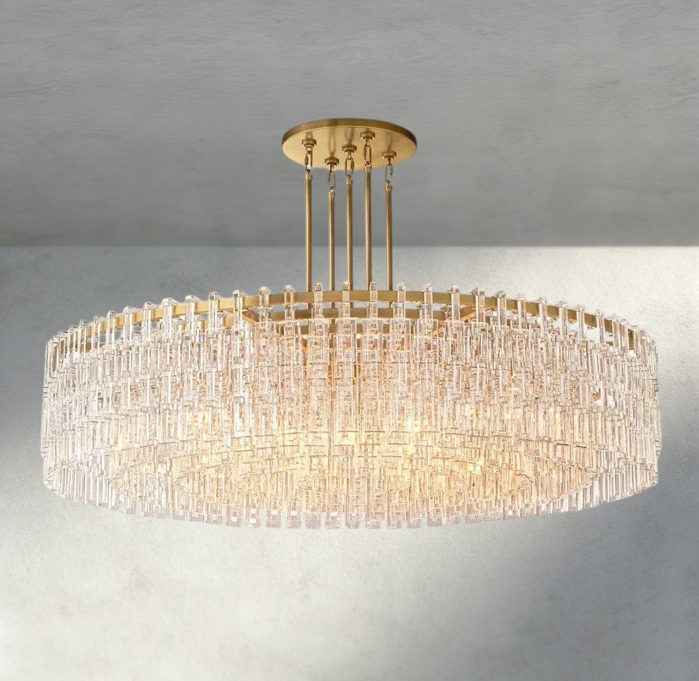Marignan Round Chandelier 36", 48", 60"-chandelier-Briglighting