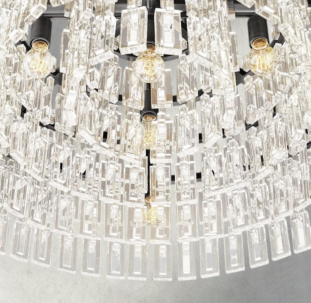 Marignan Round Chandelier 36", 48", 60"-chandelier-Briglighting