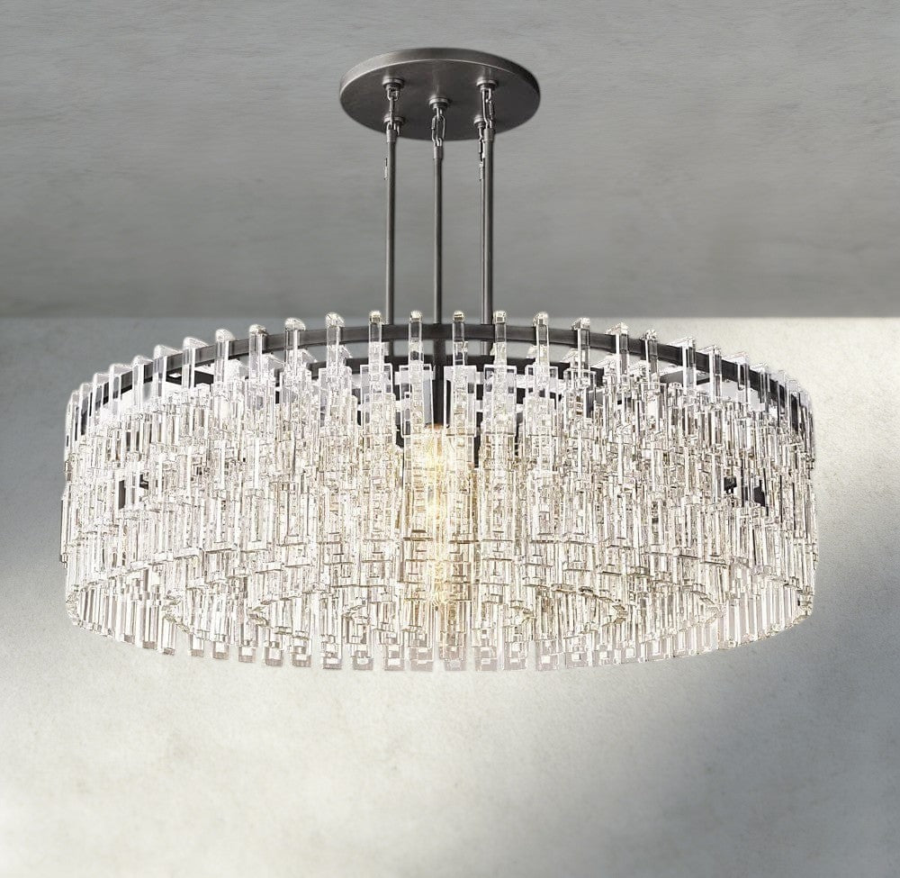 Marignan Round Chandelier 36", 48", 60"-chandelier-Briglighting