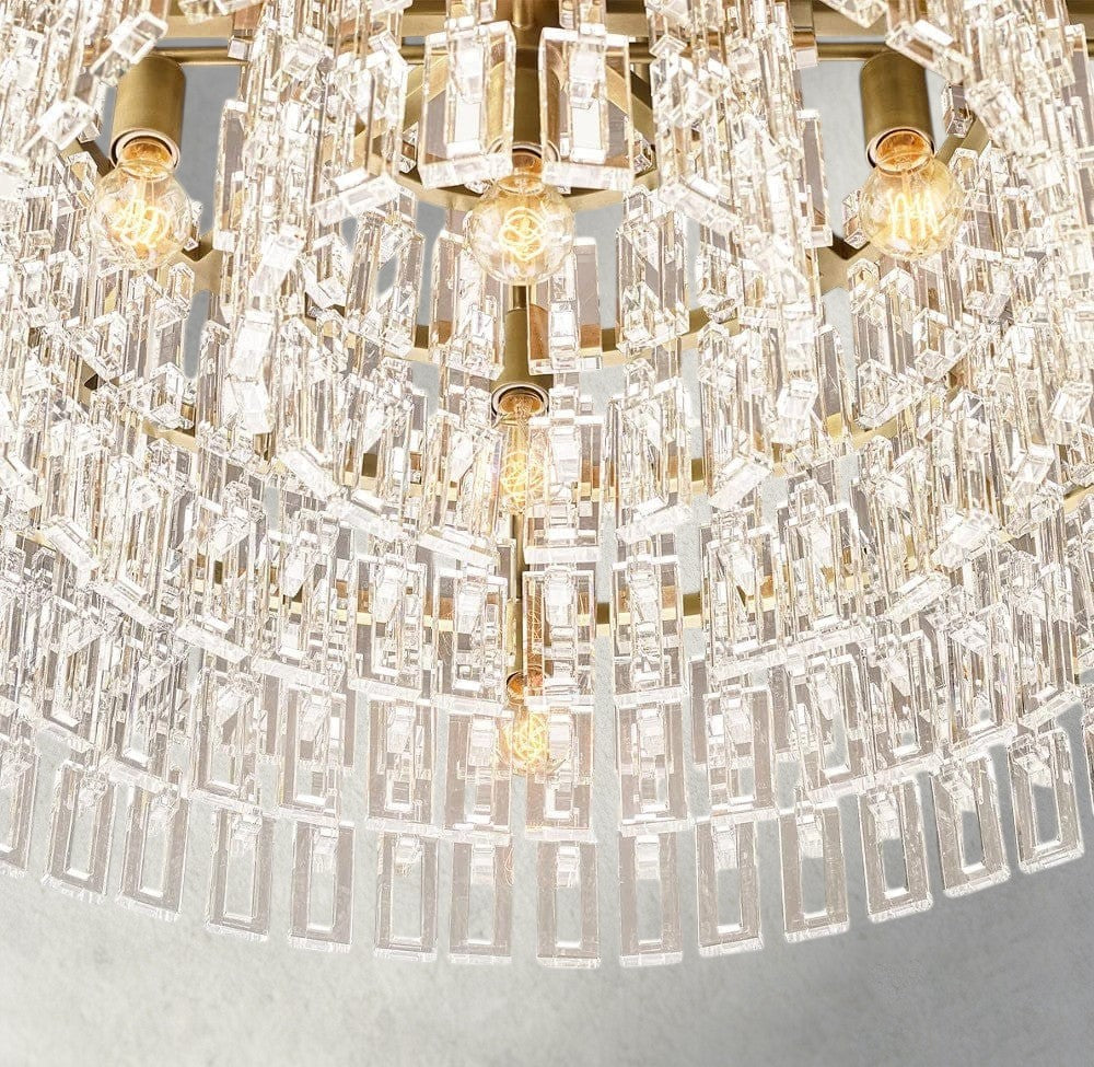 Marignan Round Chandelier 36", 48", 60"-chandelier-Briglighting