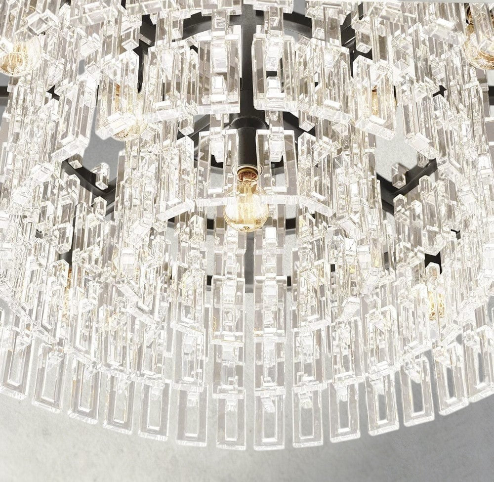 Marignan Round Chandelier 36", 48", 60"-chandelier-Briglighting