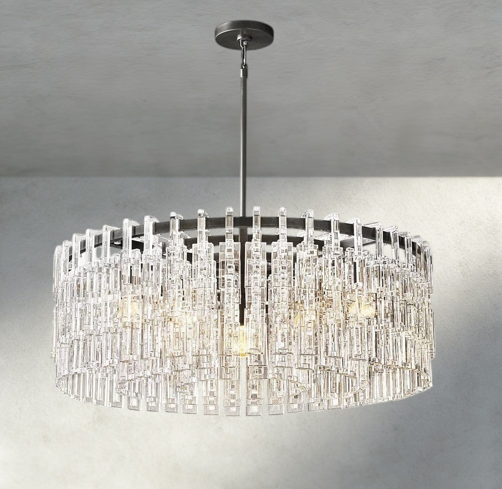 Marignan Round Chandelier 36", 48", 60"-chandelier-Briglighting