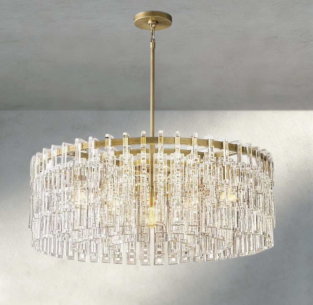 Marignan Round Chandelier 36", 48", 60"-chandelier-Briglighting