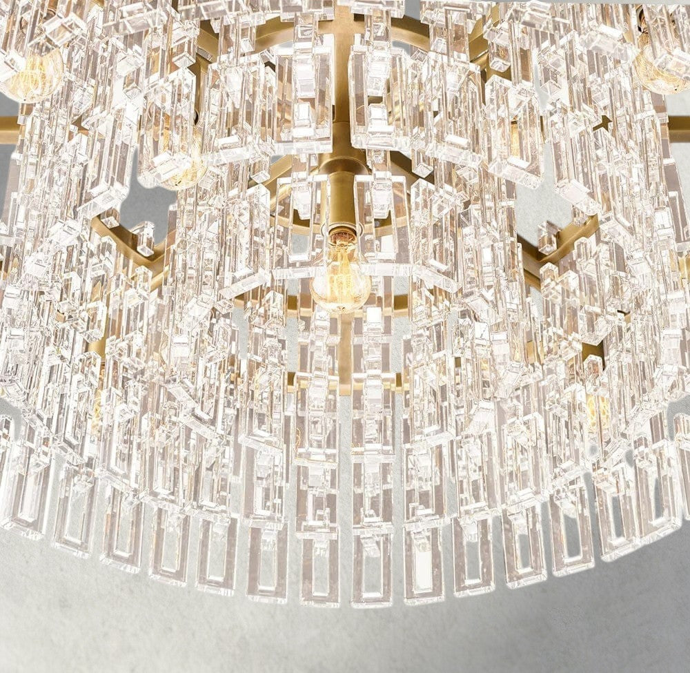 Marignan Round Chandelier 36", 48", 60"-chandelier-Briglighting