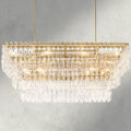 Marignan Tiered Rectangular Chandelier 60", 72"-chandelier-Briglighting