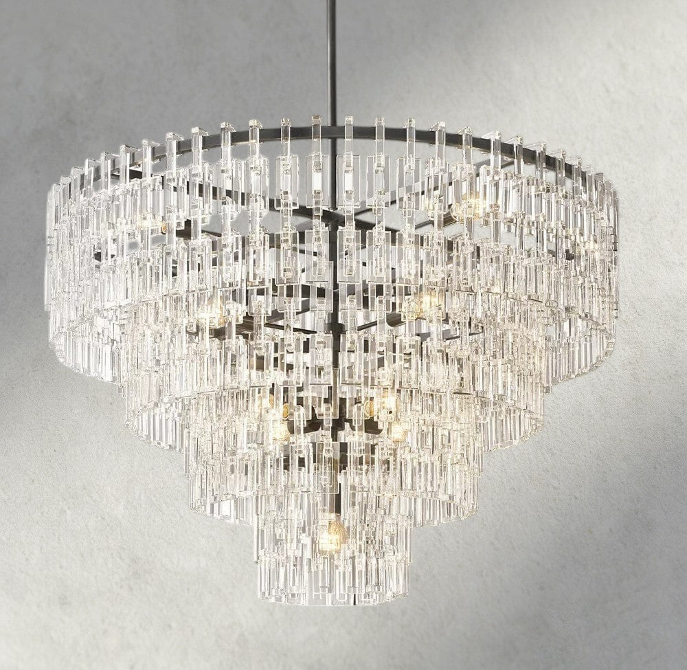 Marignan Tiered Round Chandelier 36", 48", 60"-chandelier-Briglighting