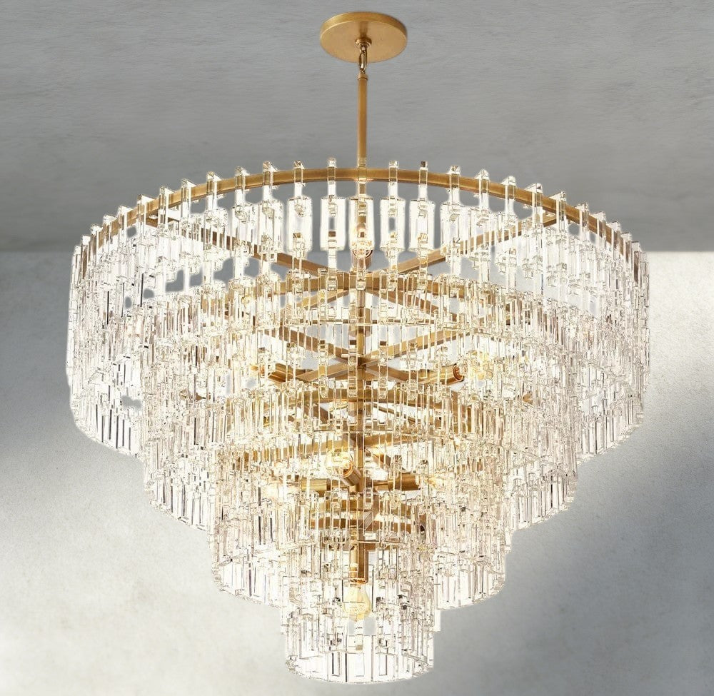Marignan Tiered Round Chandelier 36", 48", 60"-chandelier-Briglighting